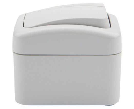 Двухклавишный накладной выключатель KRANZ IP54 белый KR-78-0602 – изображение 6