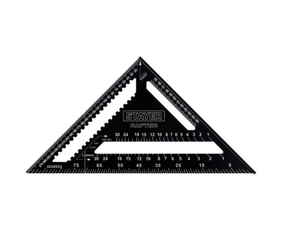 Универсальный кровельный угольник STAYER Rafter 5-в-1 305 мм 34306-30 – изображение 6