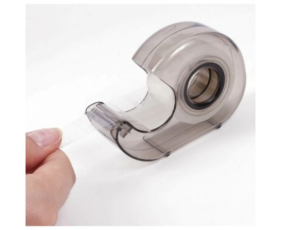 Клейкая лента в тонированном сером диспенсере BRAUBERG 19 мм х 10 м 227265 – изображение 7