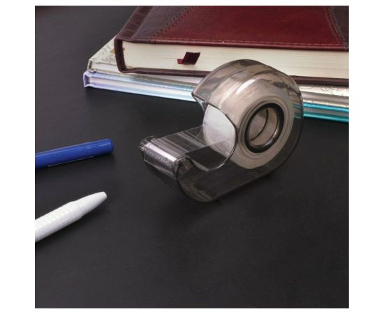 Клейкая лента в тонированном сером диспенсере BRAUBERG 19 мм х 10 м 227265 – изображение 8