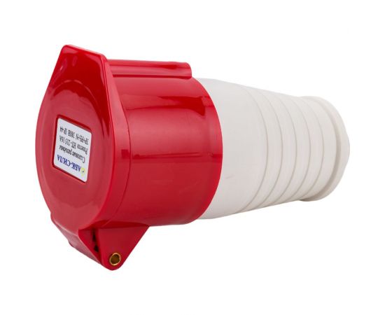 Переносная розетка АБК-СИЛА HT-215 16А 3Р+РЕ+N 380В IP-44 2721512 