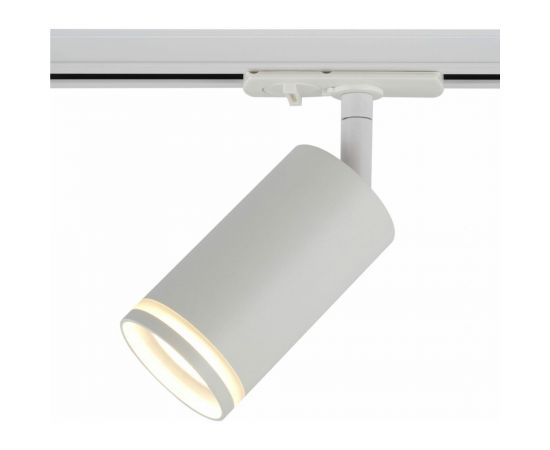 Трековый светильник ЭРА TR52 GU10 WH однофазный, под лампу GU10 матовый белый Б0054165 