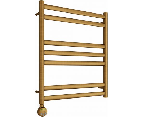 Электрический полотенцесушитель Lemark status п7 500x600, левый/правый, бронза LM44607EBR 