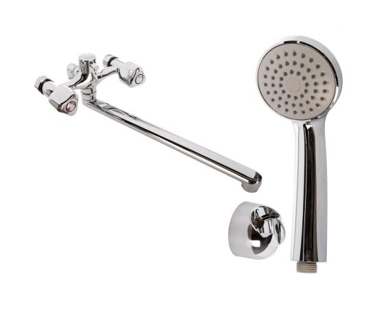 Смеситель для ванны WasserKRAFT Amper с длинным изливом 2902L 