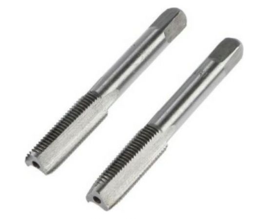 Метрические ручные метчики ТУНДРА М12 х 1.75 мм, комплект из 2шт. 2705913 