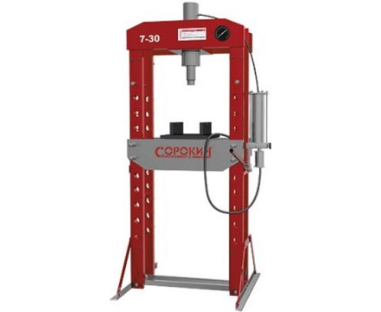Пневмогидравлический пресс СОРОКИН 30т 7.30 