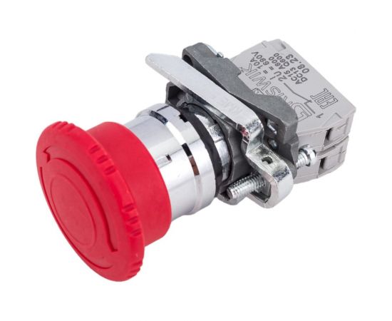 Выключатель Briswik КМЕ 5602м-ФС красный IP65 УХЛ2 10А 0но 2нз aD-PG-5Ai-0223 