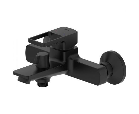 Смеситель для ванны IDDIS Bild черный матовый BILBL00i02WA 