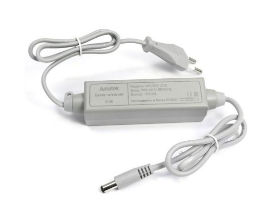 Стабилизированный блок питания Amatek AP-DW12/15 12В / 1,5А 7000558 