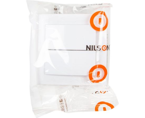 2-клавишный выключатель Nilson СУ, TOURAN-ALEGRA-THOR, белый 24111003 – изображение 2