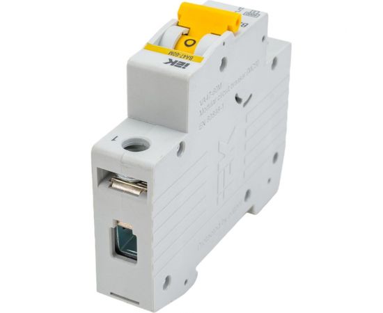 Автоматический выключатель IEK ВА47-60M 1Р 20А 6кА B MVA31-1-020-B – изображение 2