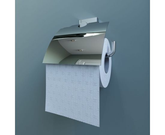 Держатель для туалетной бумаги IDDIS Edifice EDISBC0i43 с крышкой латунь – изображение 2