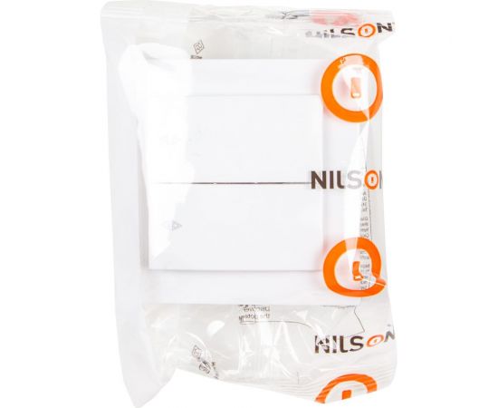 2-клавишный выключатель Nilson СУ проходной, TOURAN-ALEGRA-THOR, белый 24111009 – изображение 2