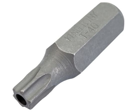 Вставка торцевая TORX с отверстием (Т40; 10 мм; L 36 мм) KING TONY 163640U – изображение 2