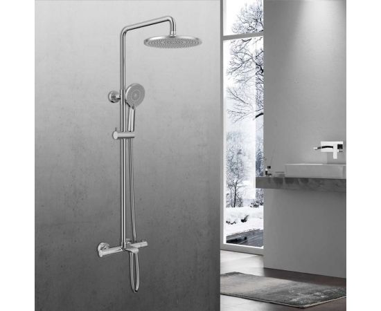 Термостатическая душевая стойка VINCEA Esse хром VSFS-1E1TCH – изображение 2