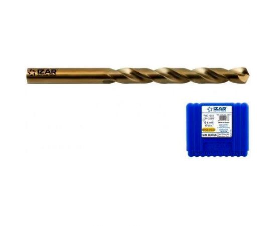 Сверло по металлу HSS-Co тип 1016 1.5 мм, DIN338, 10 шт IZAR 9492 – изображение 2