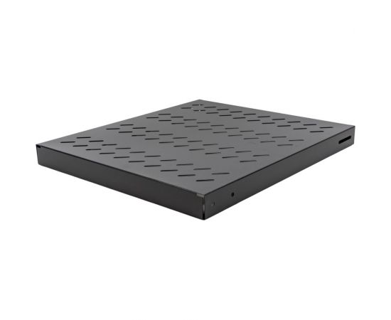 Полка стационар DATAREX 19 дюймов для шкафов глуб 800 570 мм нагрузка 100 кг чер DR-422221 – изображение 2