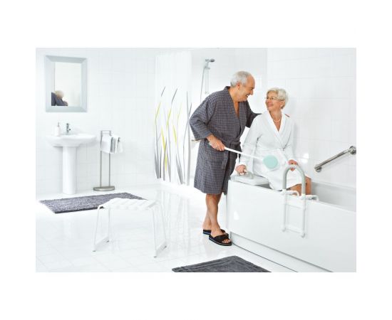 Сидение RIDDER с ручкой, в ванну, белый А0040101 – изображение 2