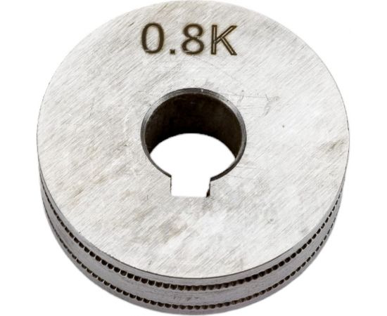 Подающий ролик 26x8х8 мм, К 0.6/0.8 мм, MIG 183 MIGLine Start STMZ18306K – изображение 2