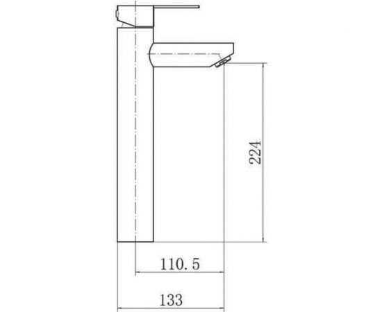 Смеситель для умывальника FASHUN A51201-7 – изображение 2