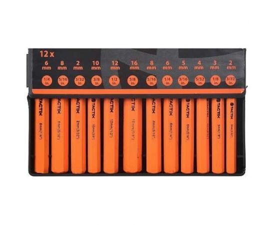 Набор зубил и добойников TACTIX 12 предметов 230112 – изображение 3