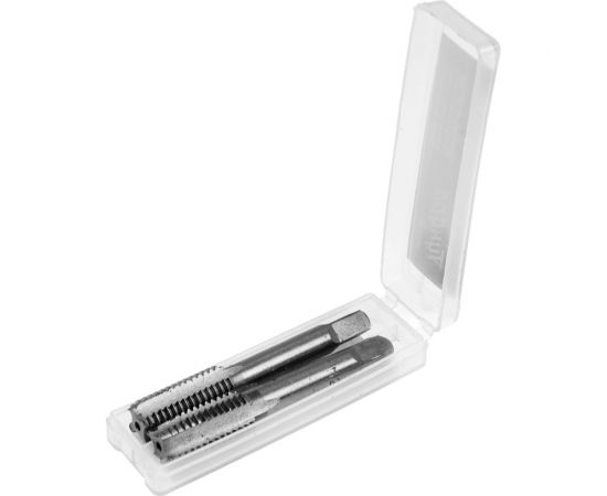 Метрические ручные метчики ТУНДРА М12 х 1.75 мм, комплект из 2шт. 2705913 – изображение 3