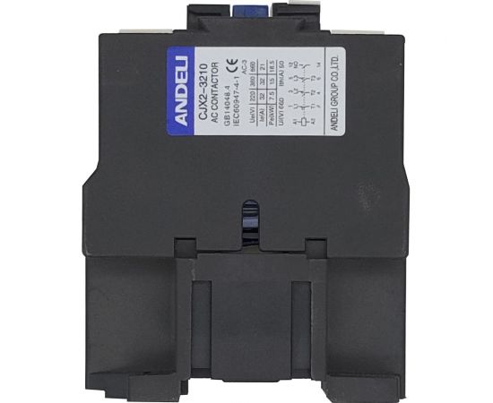 Контактор ANDELI CJX2-d3210 32A 380В/AC3 1но 50Гц ADL08-025 – изображение 3