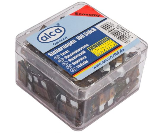 Флажковые предохранители Alca 7.5 А, 100 шт. 697000 – изображение 3