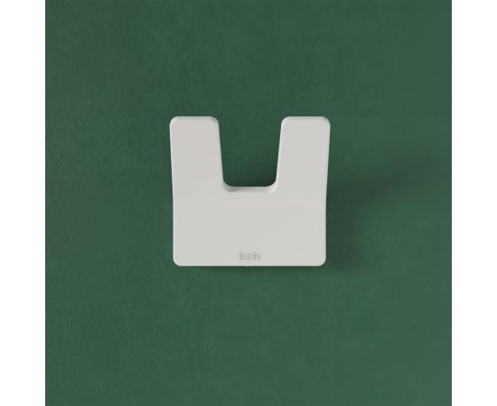 Двойной крючок IDDIS Slide сплав металлов, белый матовый SLIWT20i41 – изображение 3