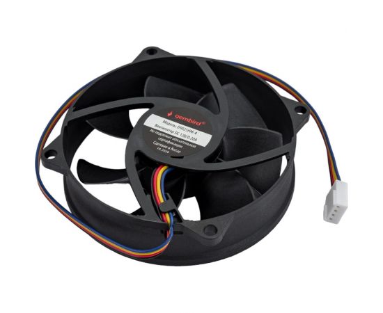 Гидродинамический вентилятор Gembird 90x90x25, 4 pin, провод 30 см, D9025HM-4 – изображение 3