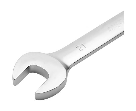 Комбинированный трещоточный ключ с шарниром AV Steel 21мм AV-315221 – изображение 3