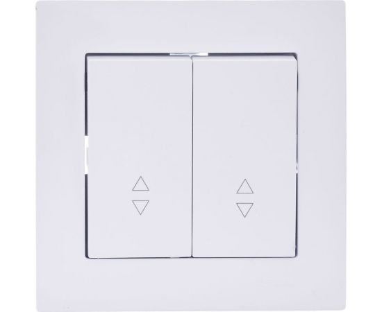 Проходной двойной выключатель Lezard VESNA белый 742-0288-106 – изображение 4