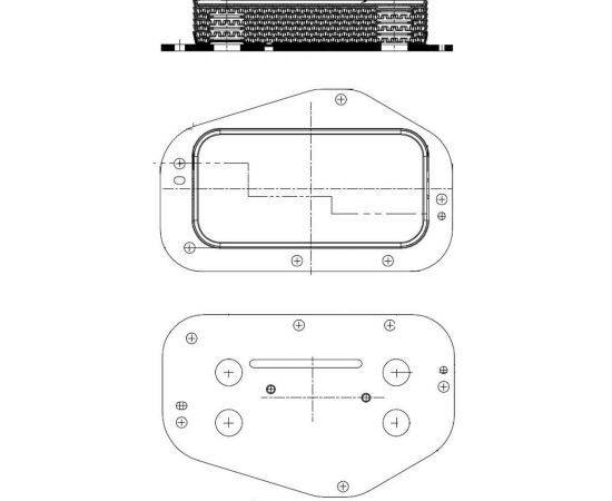 Радиатор масляный для автомобилей Chevrolet Cruze /Opel Astra H 1.6/1.8i LUZAR LOc 0503 – изображение 4