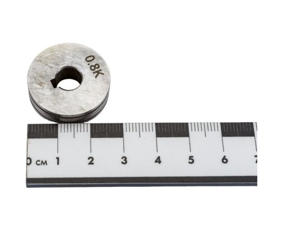 Подающий ролик 26x8х8 мм, К 0.6/0.8 мм, MIG 183 MIGLine Start STMZ18306K – изображение 4