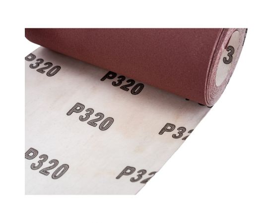 Бумага наждачная в рулоне 5 м, 115 мм, Р320 GEPARD GP5010-320 – изображение 4