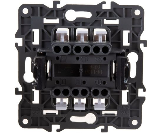 Двойной переключатель ЭРА Elegance 10АХ-250В, IP20, сл.кость 14-1106-02 Б0034244 – изображение 5