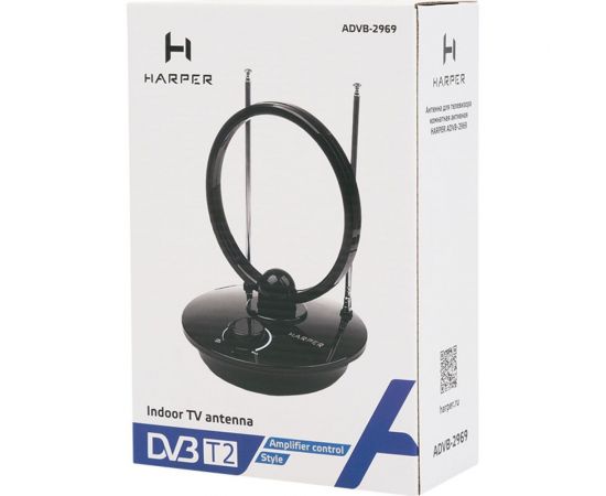 Комнатная активная антенна HARPER для телевизора ADVB-2969 H00000510 – изображение 5