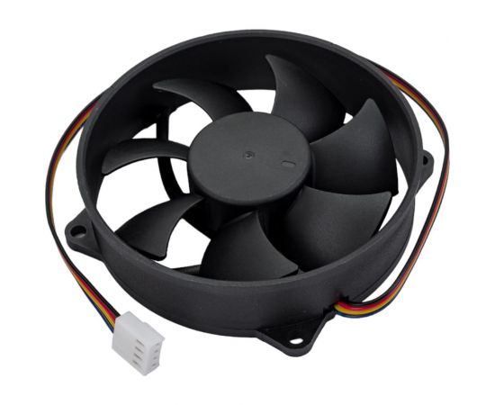 Гидродинамический вентилятор Gembird 90x90x25, 4 pin, провод 30 см, D9025HM-4 – изображение 5