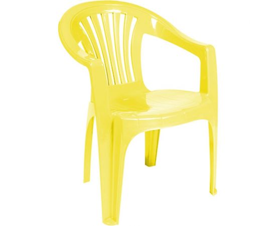 Пластиковое кресло Garden story Эфес желтый 753ж 