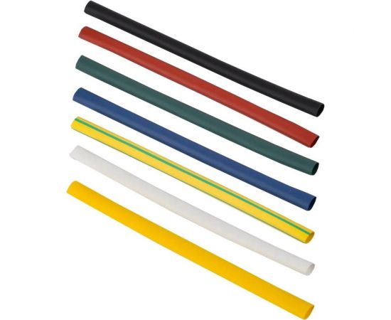 Набор ТТУ IEK нг-ls 4/2мм l=100мм 7 цветов 21шт/упак UDR10-004-002-021-S 