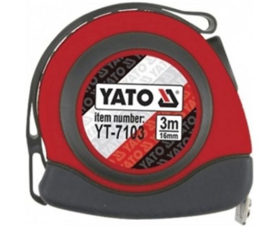 Рулетка YATO 3м х 16мм YT-7103 