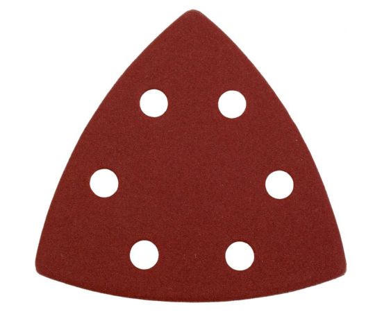 Бумага шлифовальная треугольная на липучке 94 мм, A240, 10 шт Makita D-58643 