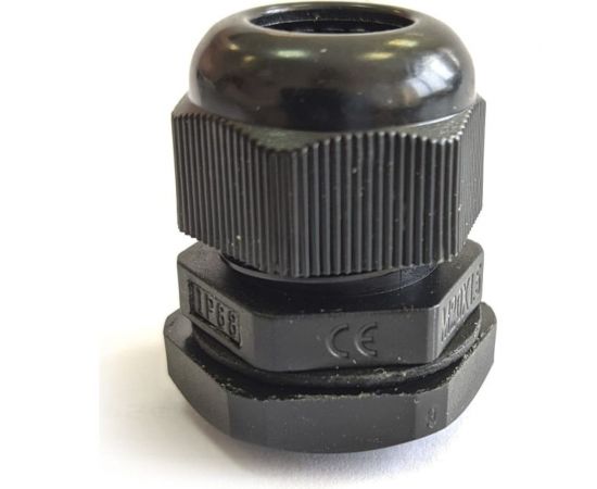 Сальник ГОФРОМАТИК mg 12 пластик (3-6,5 мм) ip68 черный zeta30925 