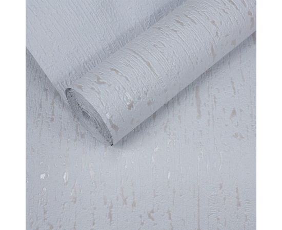 Бумажные обои Саратовские обои плотные, дуплекс, 0,53x10 м, Короед, белый Д667-00 