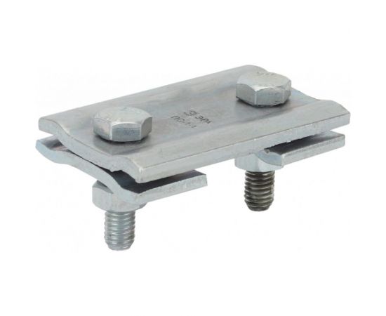 Плашечный зажим ЭРА ПС11 2 болта Б0038780 