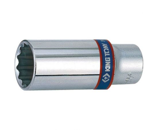 Головка торцевая глубокая двенадцатигранная (8 мм; 3/8) KING TONY 323008M 