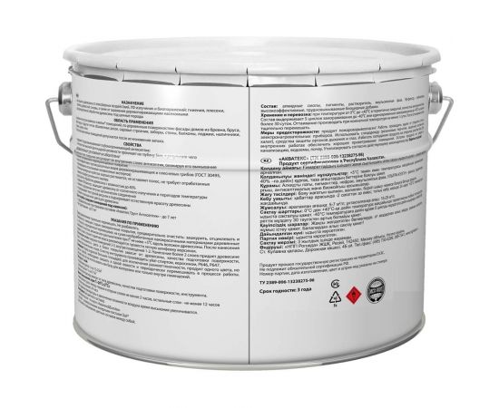 Защитно-декоративное покрытие для дерева Акватекс полуматовое, 9 л, дуб 257226 – изображение 2