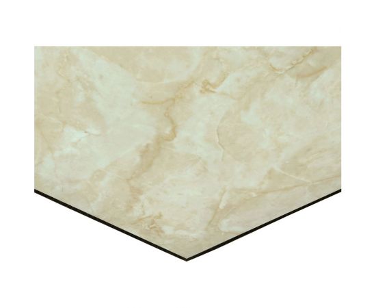 Самоклеящаяся ПВХ плитка LAKO желтый мрамор, 32 класс, толщина 2 мм, 1 м? LKD-81012-1-MINI11 – изображение 2