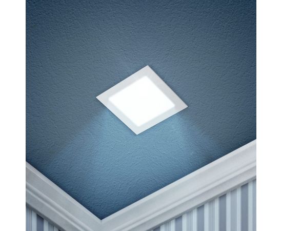 Светодиодный квадратный светильник ЭРА LED 2-6-6K LED 6W 220V 6500K Б0019836 – изображение 2