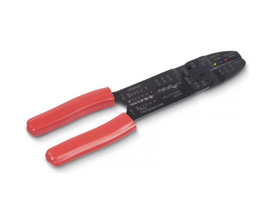 Многофункциональный инструмент для зачистки, обрезки проводов и обжима кабельных наконечников Cabeus HT-203M – изображение 2